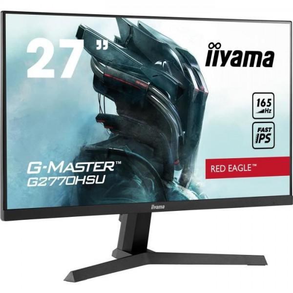 Écran 27" LCD Iiyama G-Master Red Eagle G2770Hsu-B1