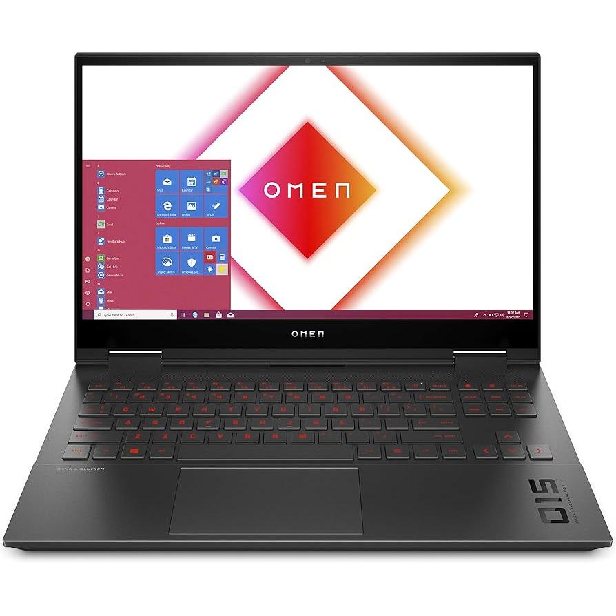 HP Omen 15-Ek1064Ng 15" Core i7 2.6 Ghz - SSD 512 Gb - 16 Go - Nvidia Geforce Rtx 3070 Qwertz - Allemand