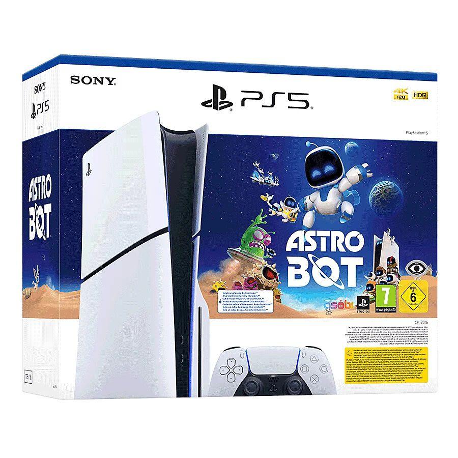 Playstation 5 Slim 1To - Blanc + Astro Bot