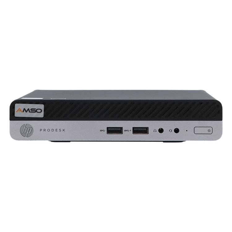 Hp Prodesk 400 G4 Mini Wlan Core I5 1.7 Ghz - Ssd 256 Go Ram 16 Go