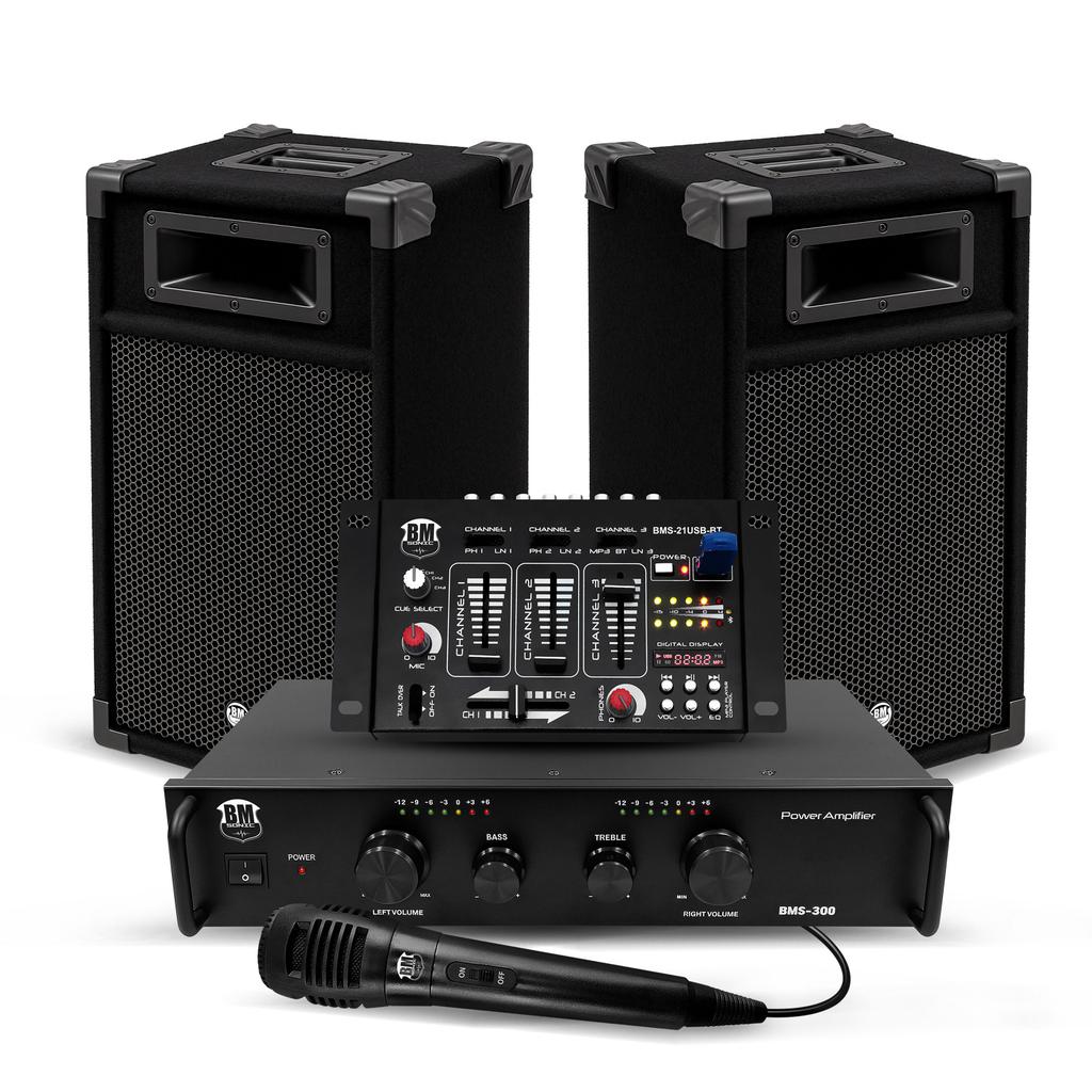 Enceinte Bm Sonic Bms-Dj300-Usb-Bt