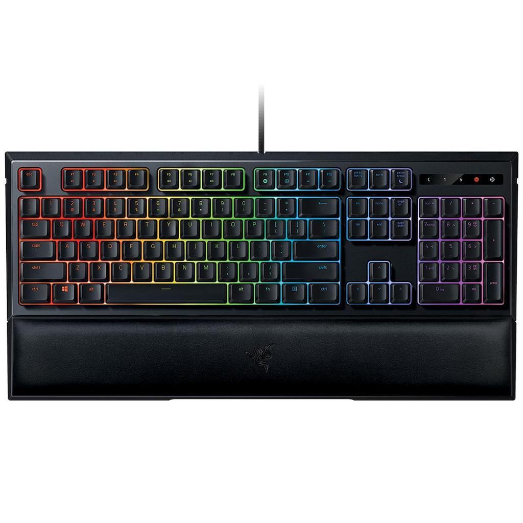 Clavier Razer Qwerty Rétroéclairé Blackwidow Chroma V2