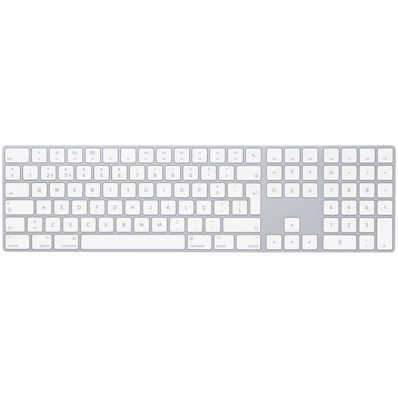 Magic Keyboard (2017) Numpad Wireless - Bianco - QWERTY - Portoghese