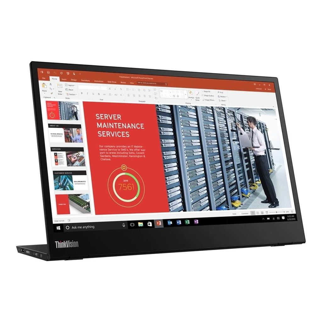 中古 Lenovo ThinkVision M14 Lenovo 14-inch Monitor LED (ThinkVision M14) | Back Market