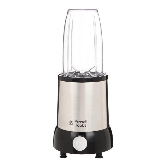 Blender Mixeur Russel Hobbs NutriBoost 2318056 L Argent/Noir Back