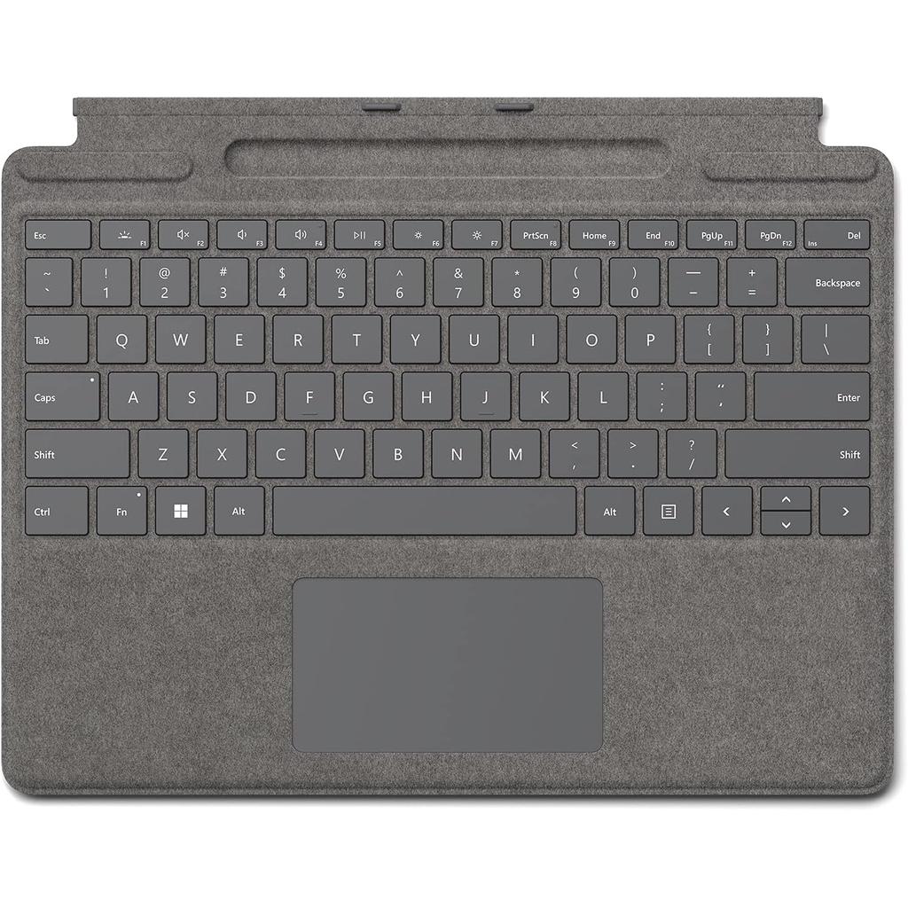 Clavier Microsoft Azerty Français Sans-Fil Rétroéclairé Surface Pro X / 8 / 9 Signature Keyboard