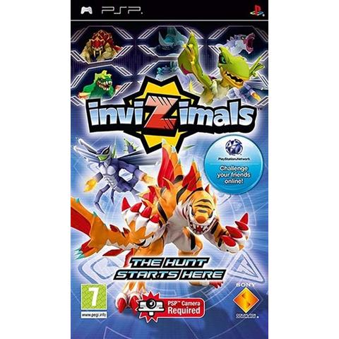 PlayStation Invizimals + Psp 450 Camera Used Psp Game - Psp