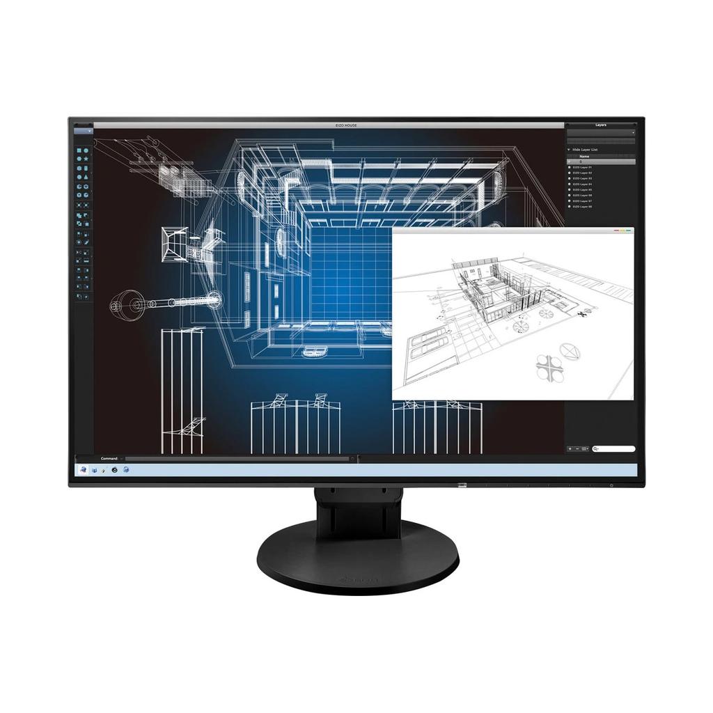 Écran 24" Led Wuxga 1920 X 1200 Eizo Flexscan Ev2456
