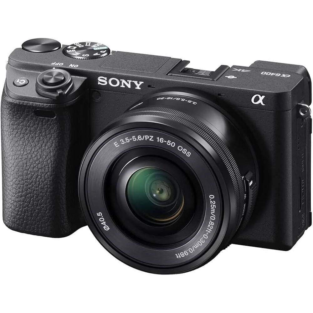 Reflex - Sony Alpha 6400 - Noir + Objectif Sony E 55-210Mm F/4.5-6.3 Oss