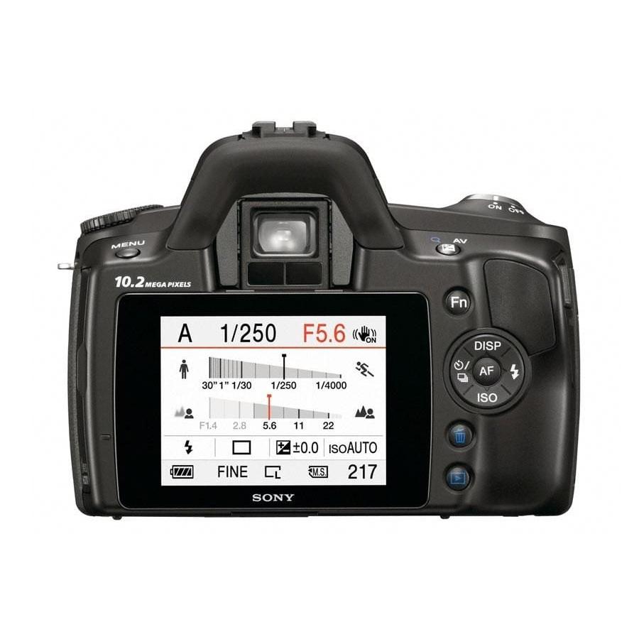 Dslr - Sony Alpha 230 - Noir + Objectif Tamron 18-200Mm F/3.5-6.3 Xr