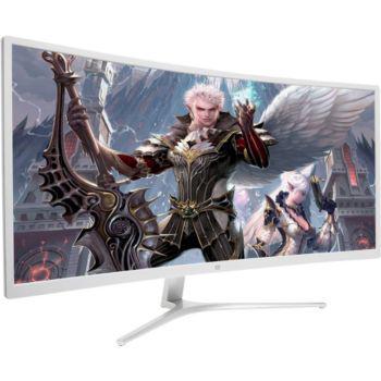 34-inch Essentielb Pixel view 34 curved 3440 x 1440 LED Monitor White ...