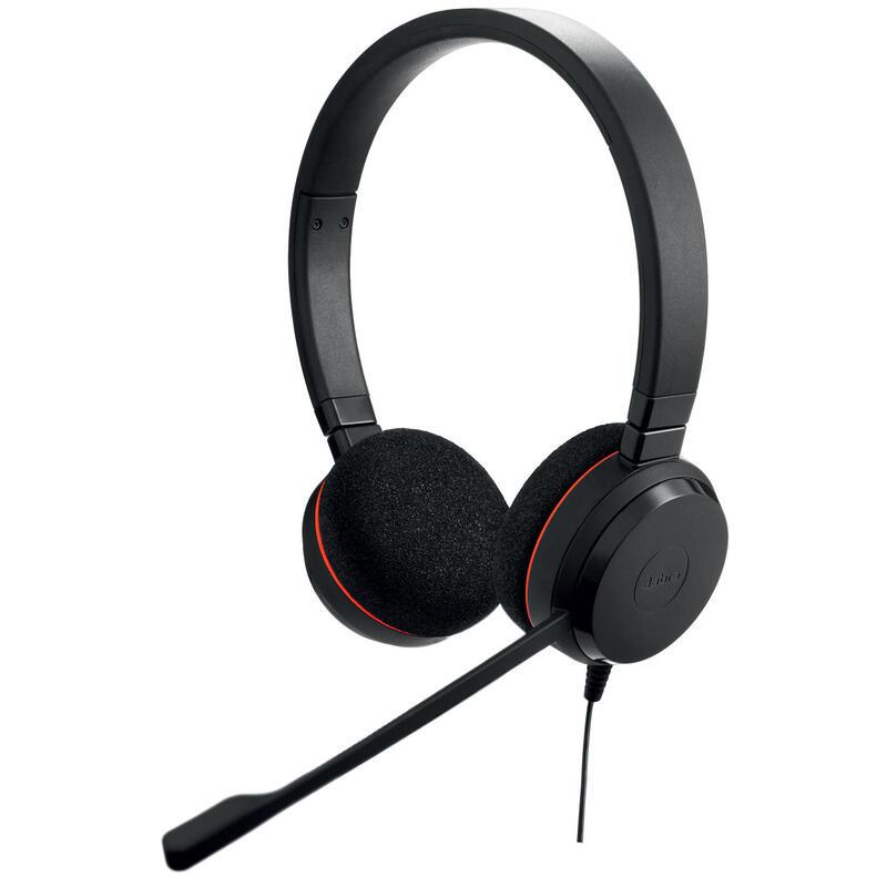 Casque Filaire Avec Micro Plantronics Evolve 20 Ms Stereo - Noir