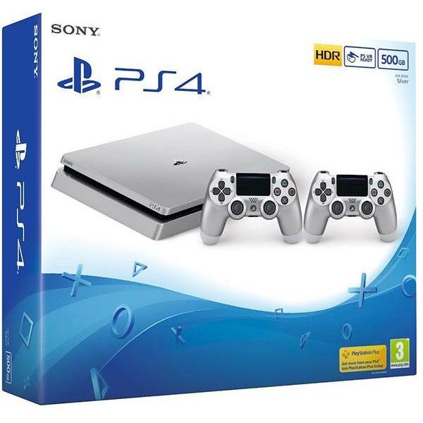 PlayStation 4 Slim 500Go - Gris - Edition limitée Playstation 4 Slim Silver Reconditionné - Sony reconditionné disponible sur Backmarket