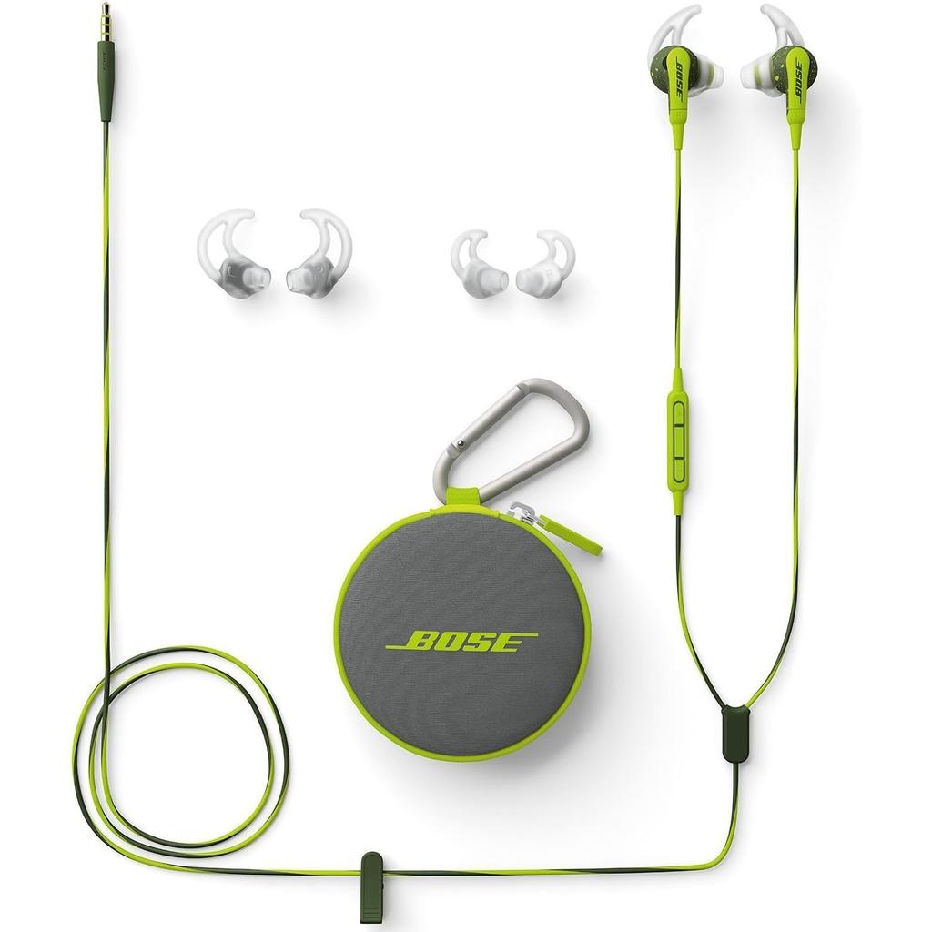 Bose SoundSport Energy Earbud NoiseCancelling Earphones Green Back Market
