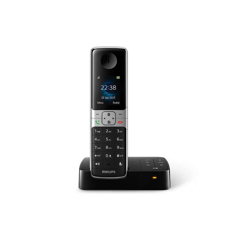 Téléphone Fixe Philips D6351B/38