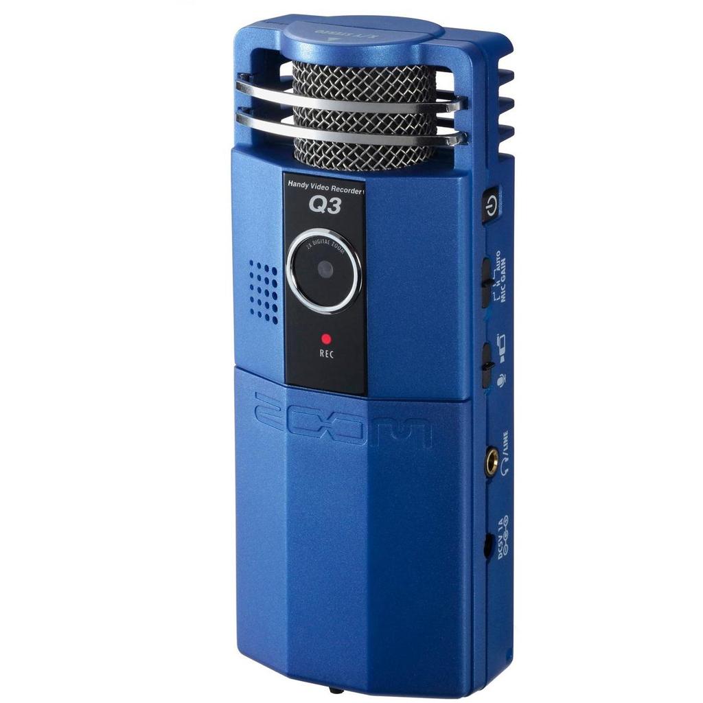 Zoom Q3 Camcorder USB 2.0 Blau Back Market