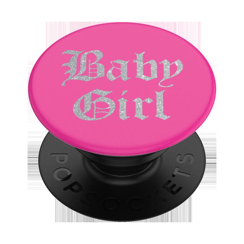 Stabilisateur Support Popgrip Adhésif Stand Et Selfie Baby Girl Noir Popsockets