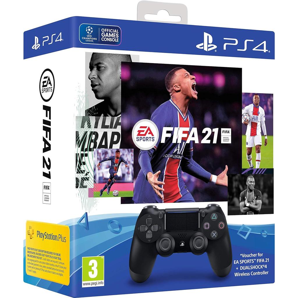 Manette PlayStation 4 PlayStation Fifa 21 Dualshock 4 Wireless Controller Bundle