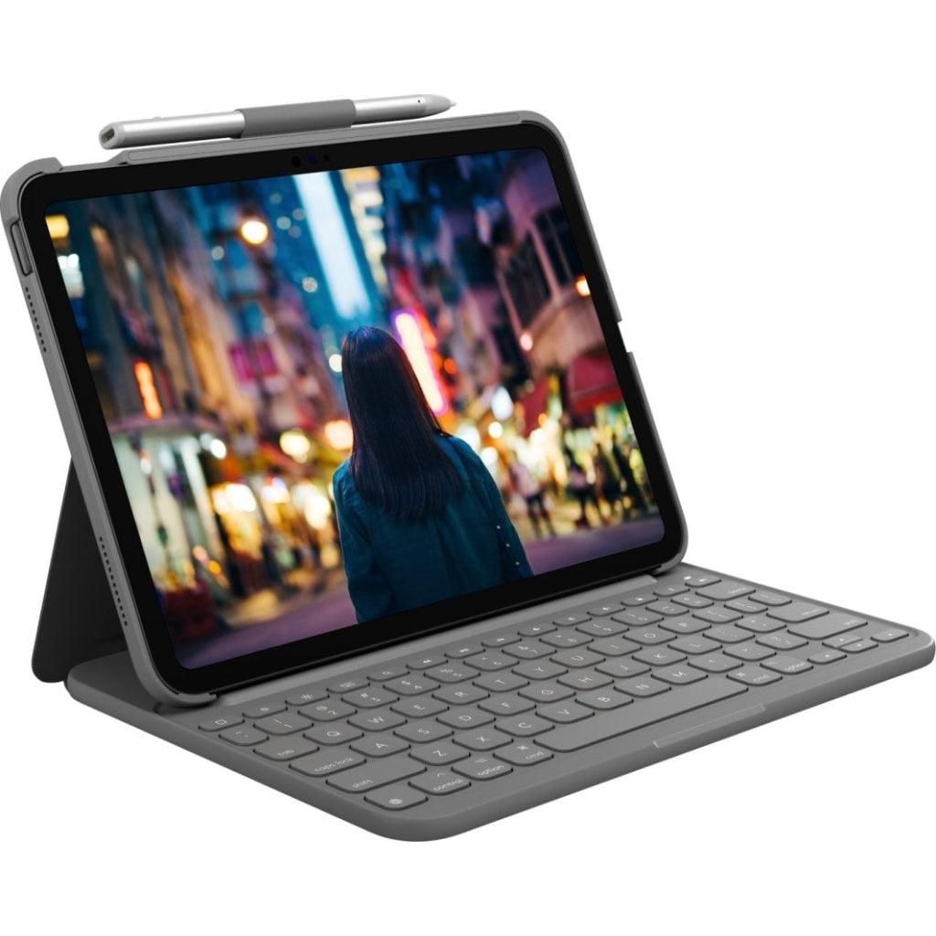 Clavier Logitech Qwertz Sans-Fil Slim Folio (10Th Gen.)