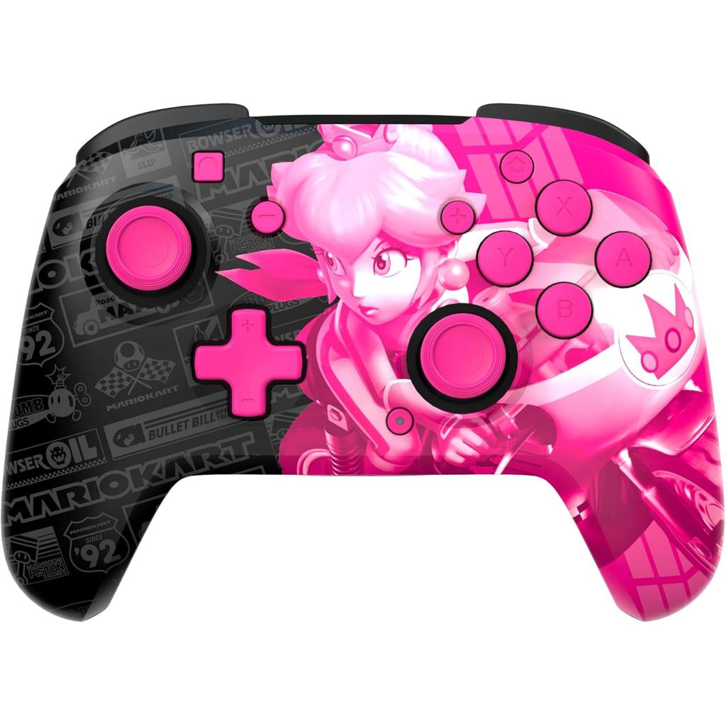 Manette Nintendo Switch Pdp Rematch Glow Grand Prix Peach