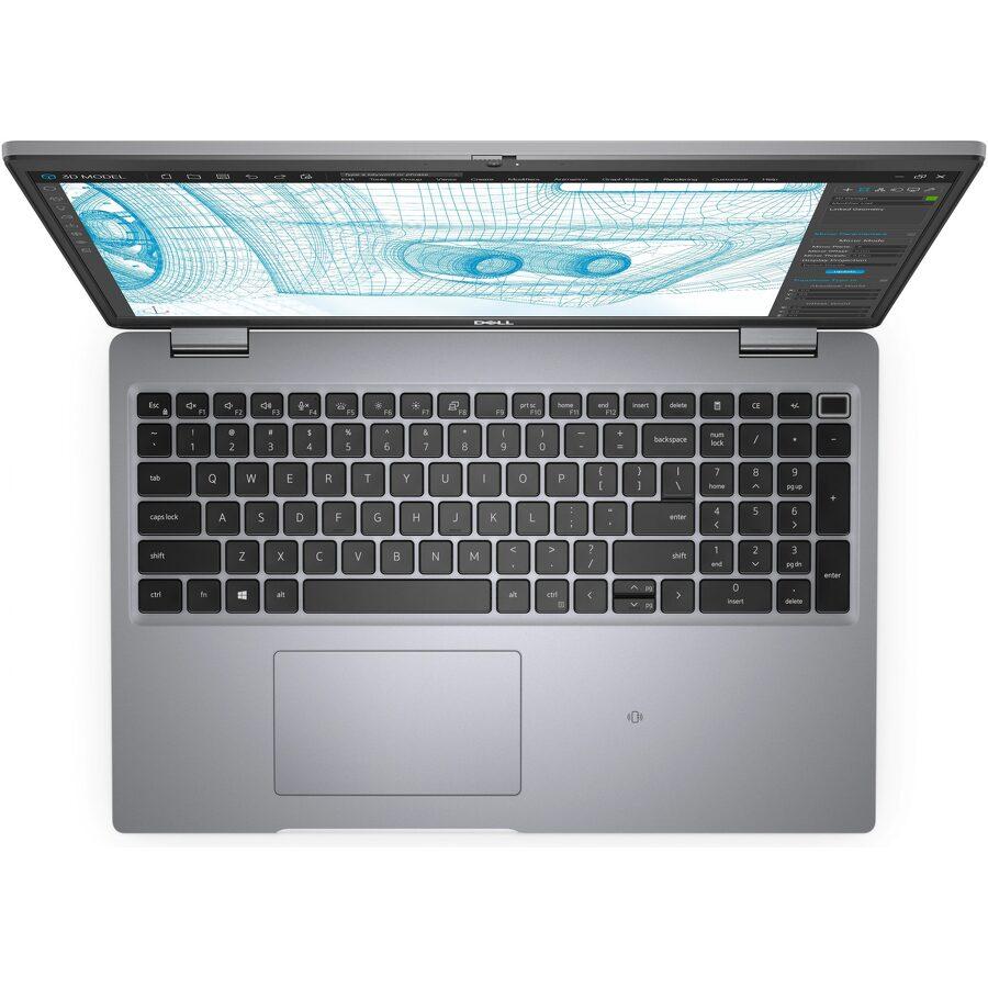 Dell Precision 3561 15" Core i5 2.9 Ghz - SSD 512 Go - 40 Go Qwerty - Espagnol
