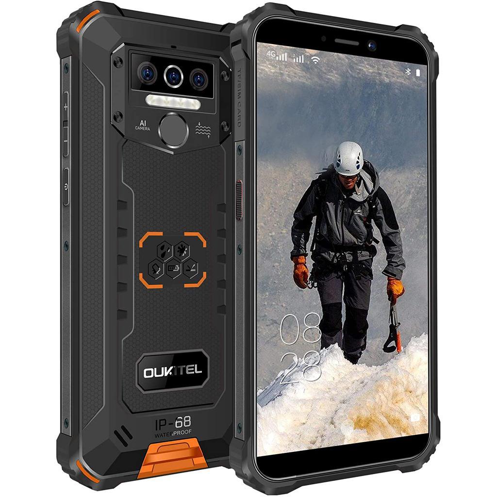 Oukitel Wp5 32 Go - Noir/Orange - Débloqué