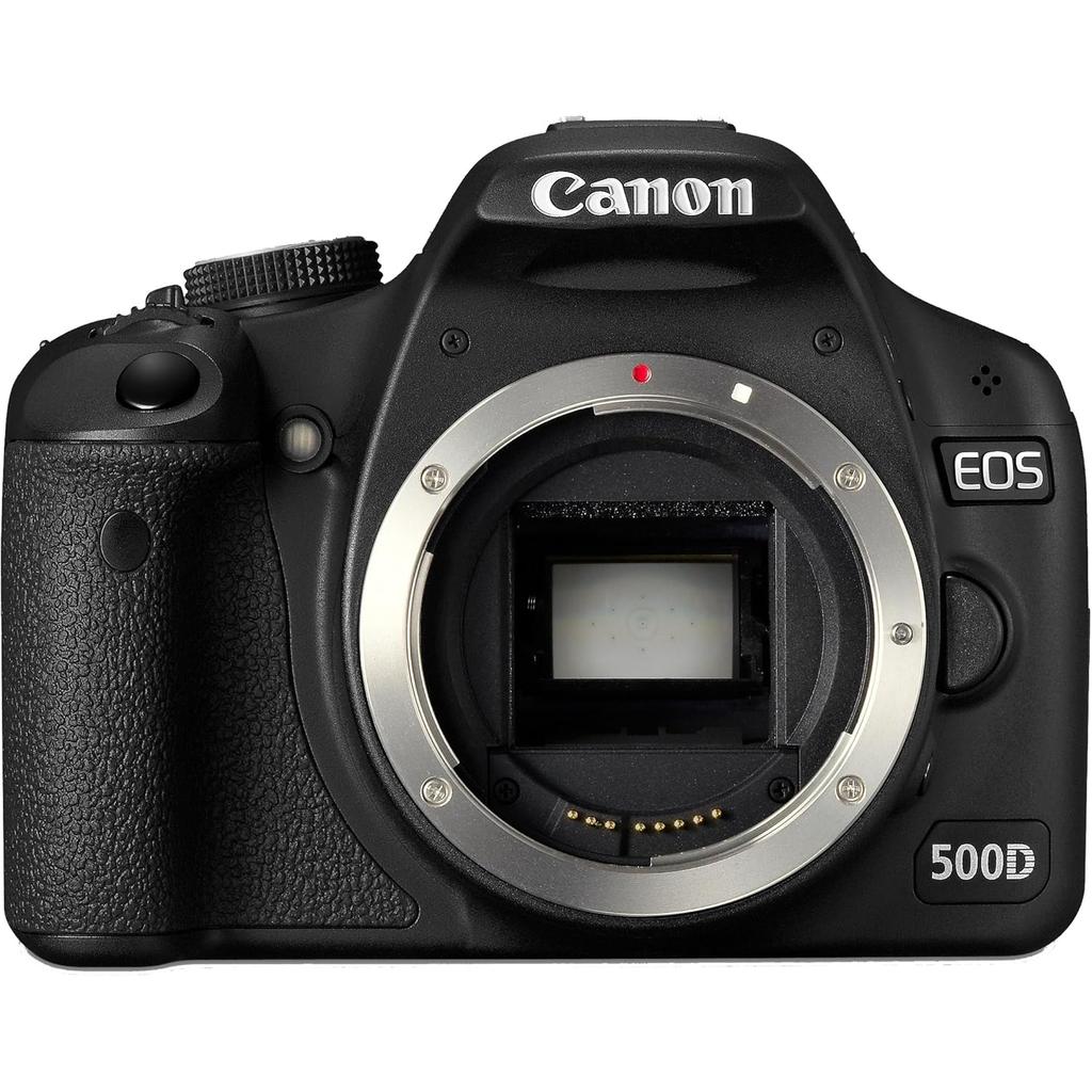 Reflex - Canon EOS 500D - Noir + Objectif Canon Zoom EF 75-300mm f/4-5.6 III Reconditionné - Canon reconditionné disponible sur Backmarket