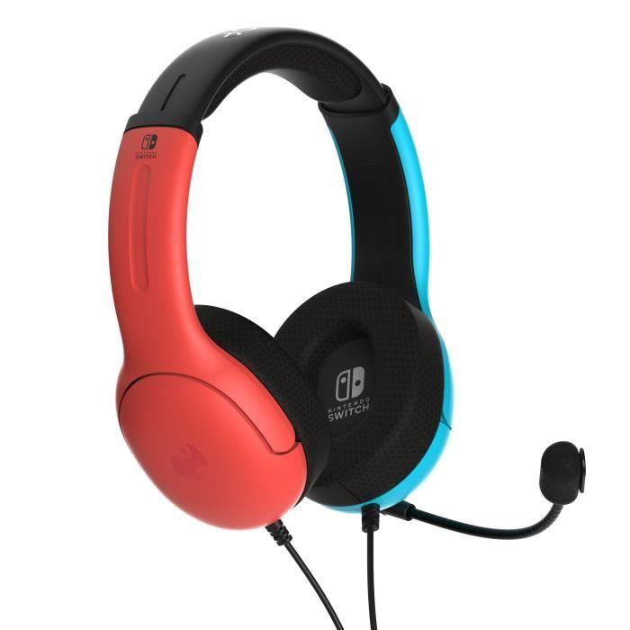 Casque Avec Micro Pdp Airlite 500-162-Blrd V.2 - Rouge/Bleu