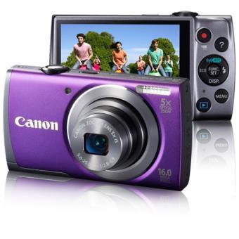 Compacto PowerShot A3500 IS - Roxo/Cizento + Canon Canon Zoom Lens