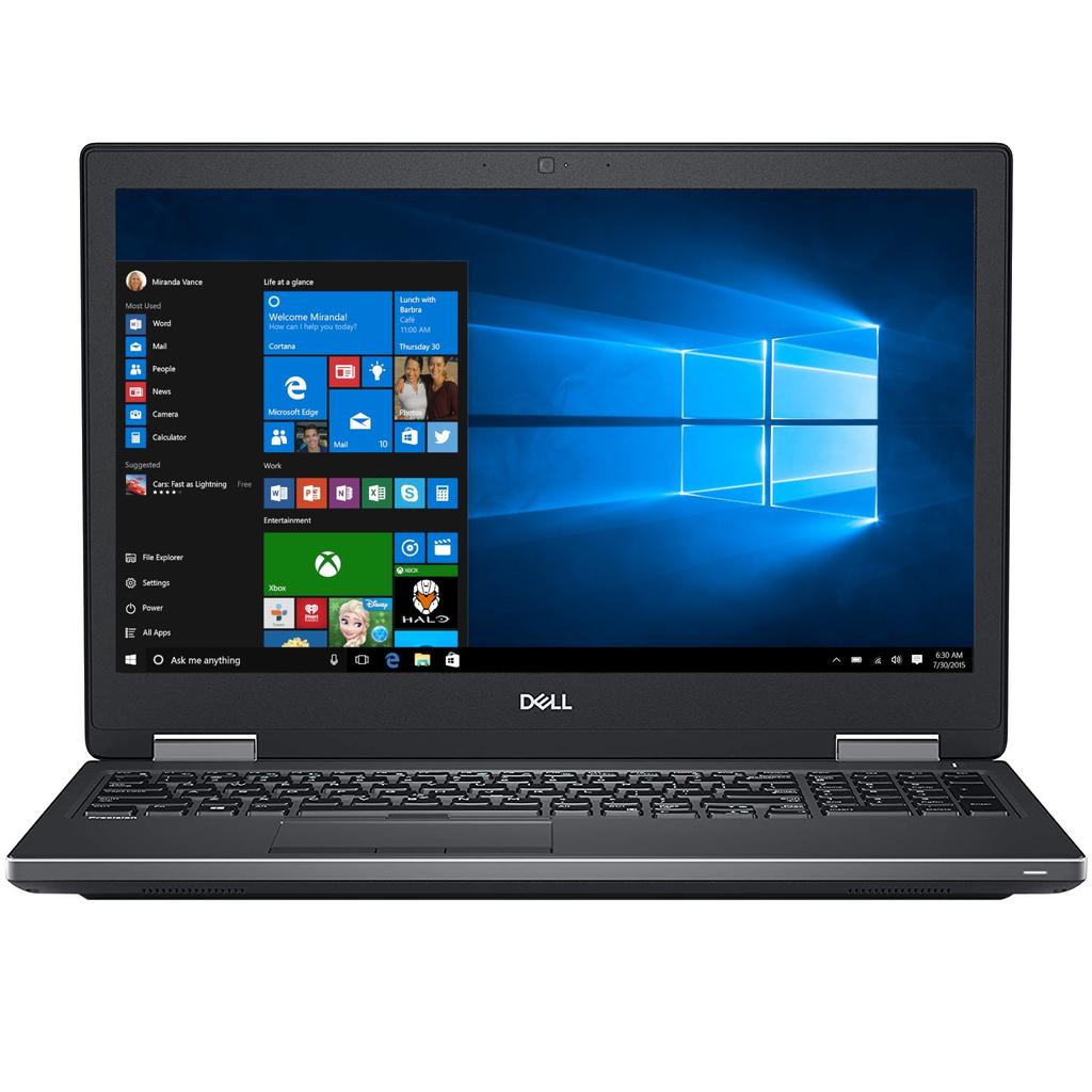 Dell Precision 7530 15" Core i7 2.2 Ghz - SSD 1 To - 64 Go Qwerty - Suédois