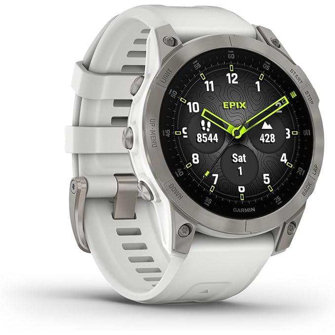 Garmin Epix (Gen 2) Sapphire Bluetooth 47 Mm - Blanc