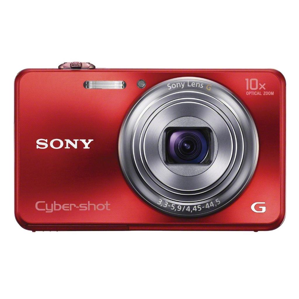 Compact - Sony Cyber-Shot Dsc-Wx150 - Rouge + Sony Lens Optical Zoom 35-105Mm F/3.1-5.6