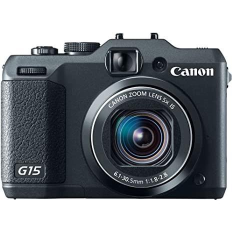 Compact Powershot G15 - Noir + Canon Zoom Lens 5X Is 25–300Mm F/1.8-2.8 F/1.8-2.8