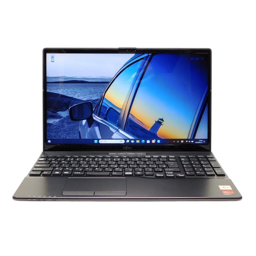 富士通 Athlon Gold/SSD 256GB /メモリ8GB Office 展示品 富士通