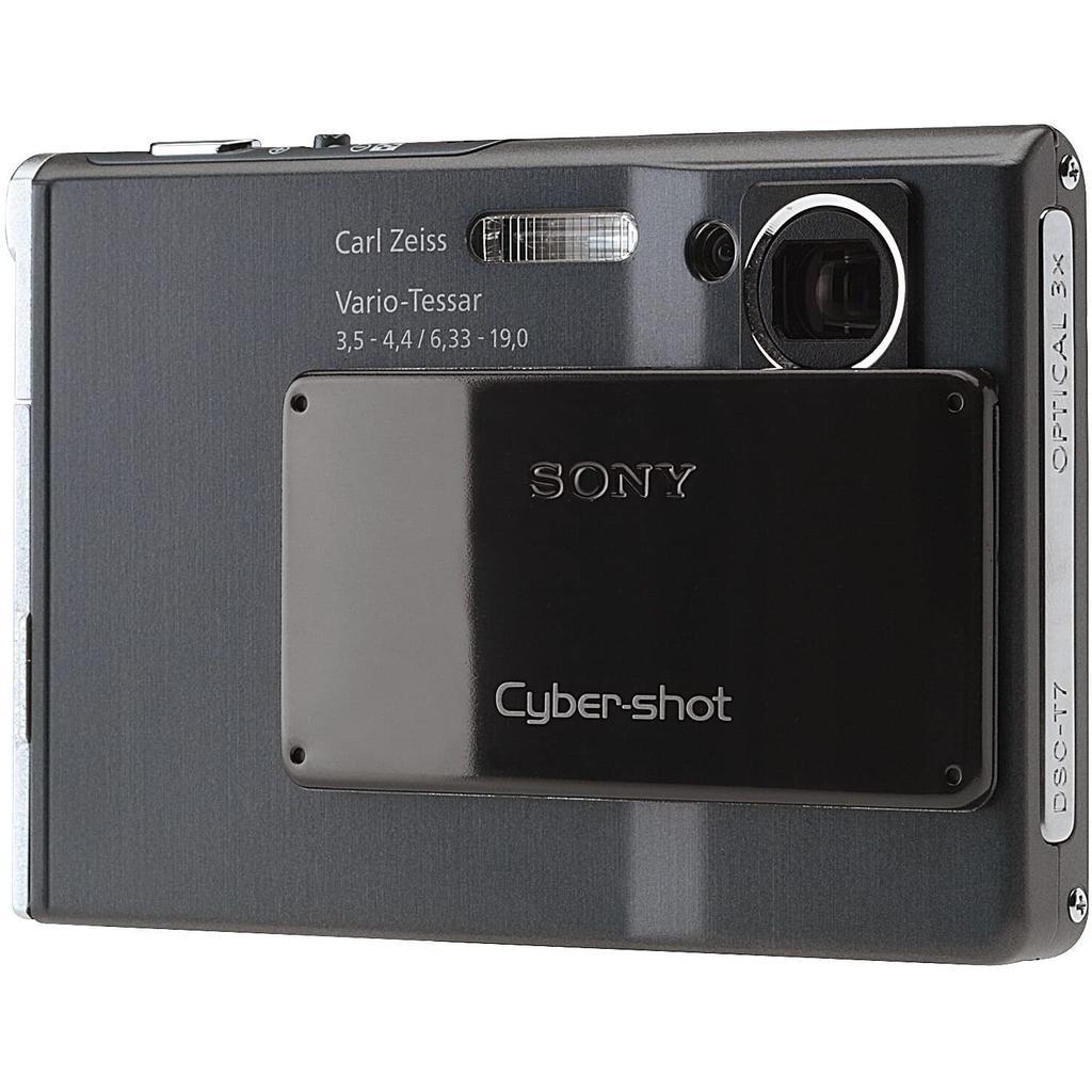 Sony Compact Cyber-Shot Dsc-T7 - Noir + Carl Zeiss Vario Tessar 3X Optical Zoom 38-114Mm F/3.5-4.4 F/3.5-4.4