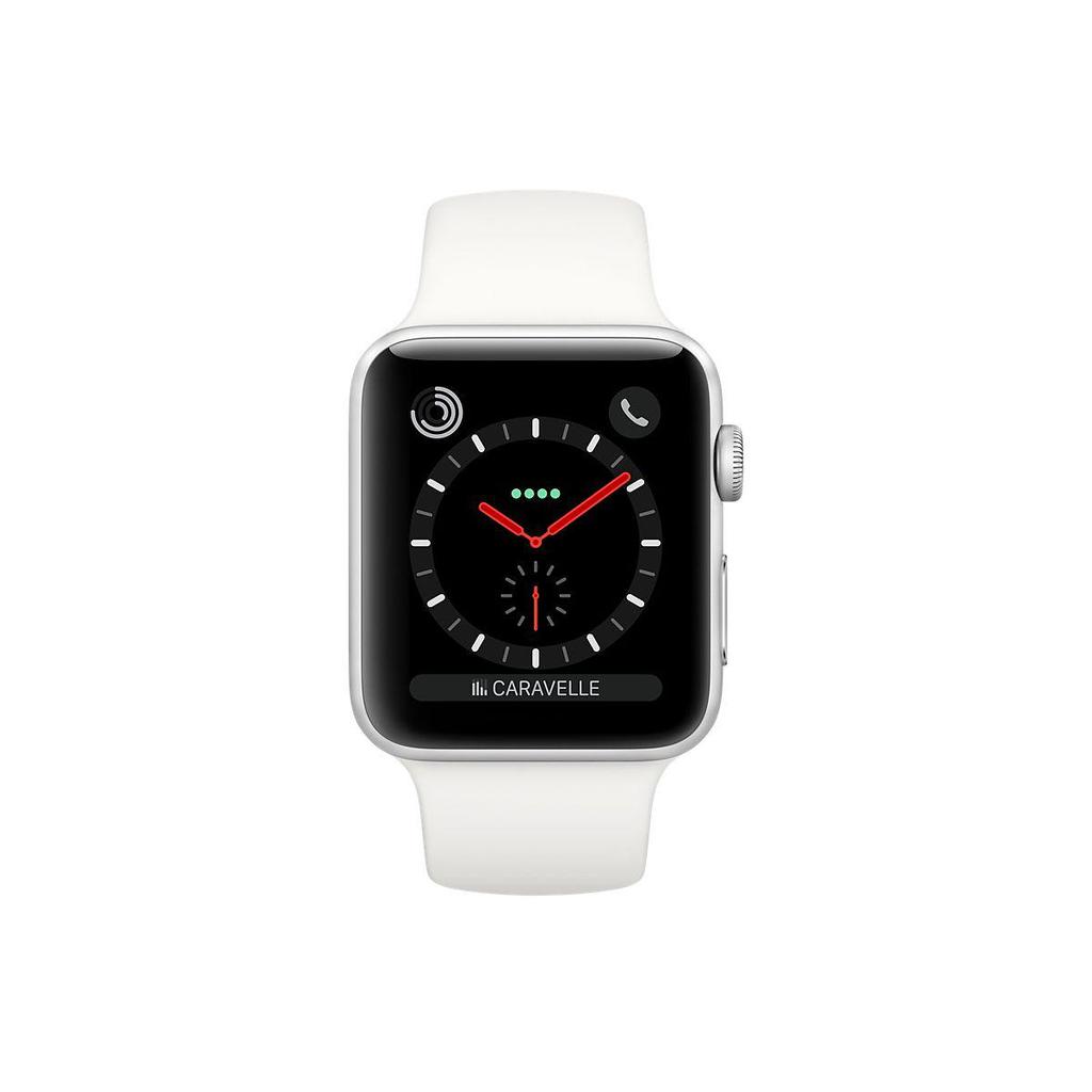 Apple Watch (Series 3) 2017 GPS 42 mm - Aluminio Plata - Blanco. Apple ...
