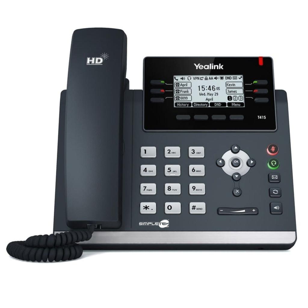 Téléphone Fixe Yealink Sip-T41S