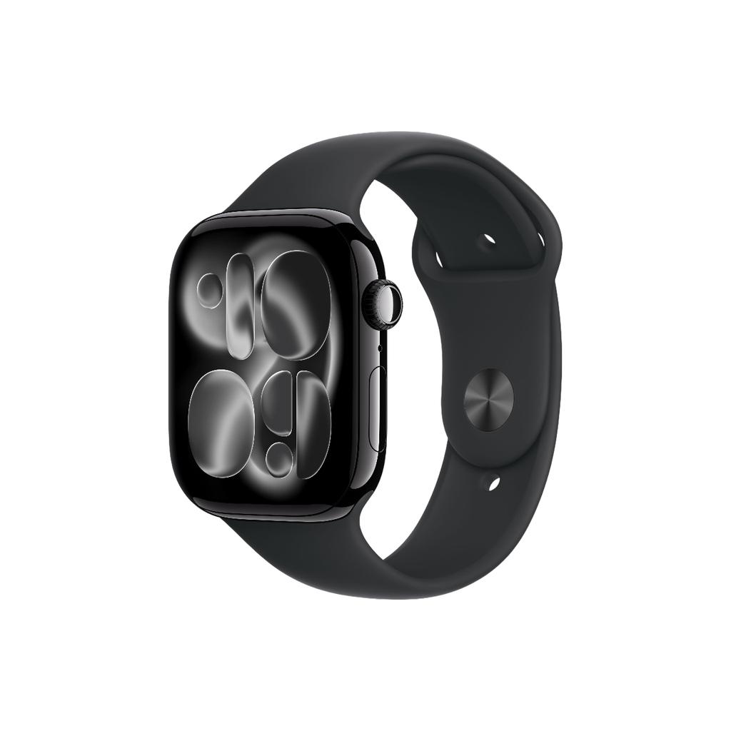 Apple Watch Series 11 (2025) GPS 46 mm - Aluminium Jet Black - Sport band Black