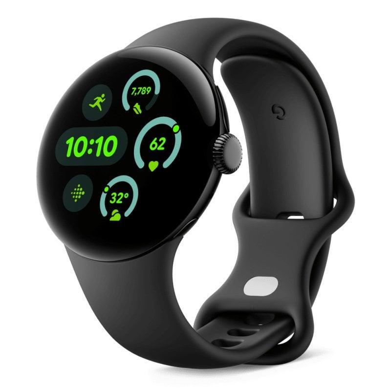 Montre Cardio GPS Google Pixel Watch 3 - Noir Reconditionné - Google reconditionné disponible sur Backmarket