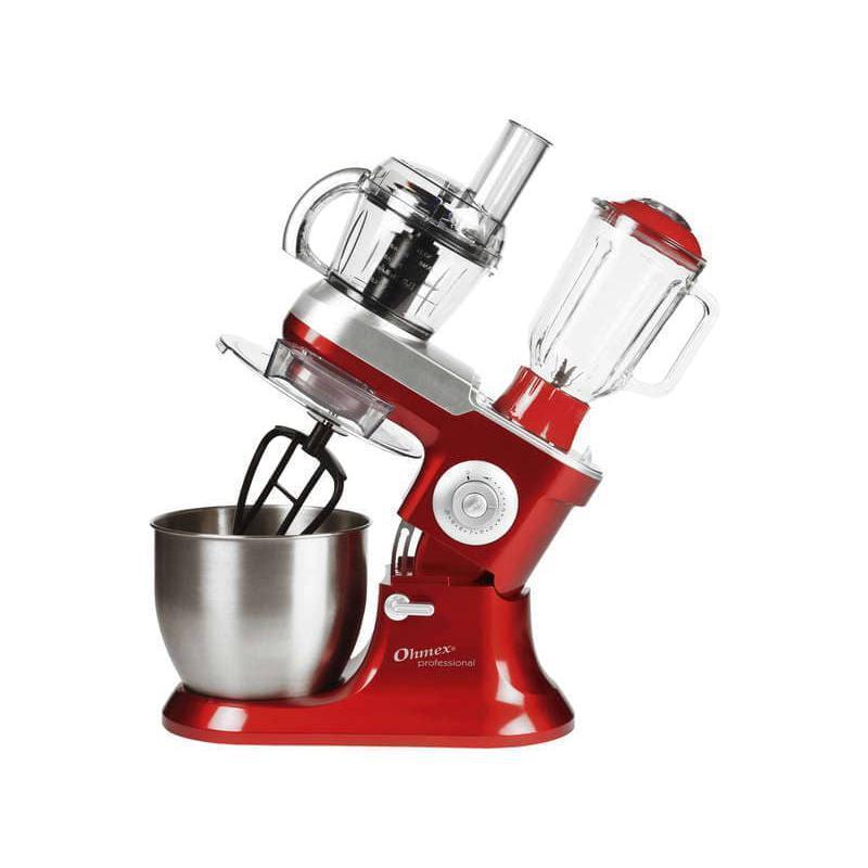 Robot De Cozinha Multifunções Ohmex SMX6100 BLX 6.5L - Vermelho