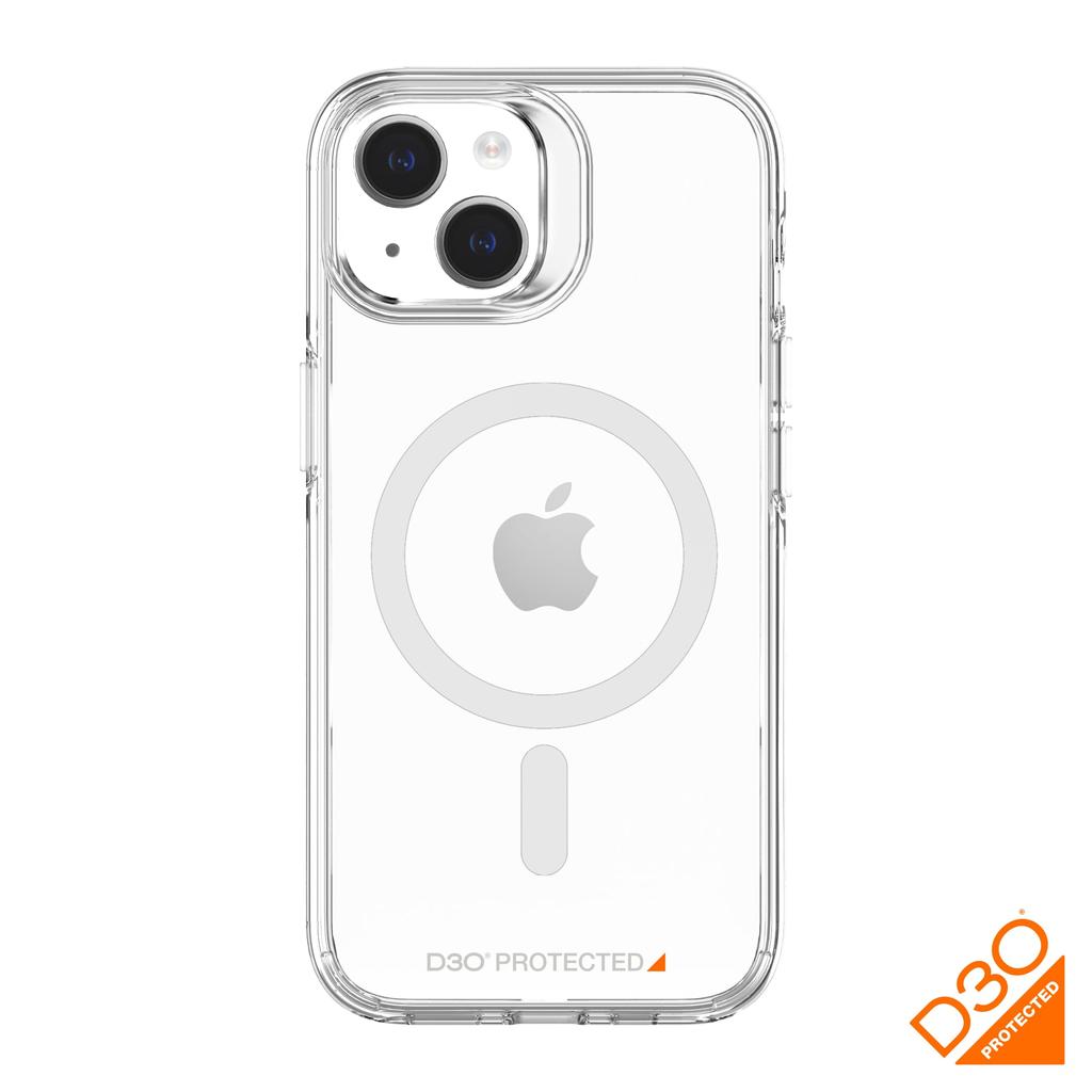 AXESSORIZE iPhone 15 Plus case - Recycled plastic - Clear case
