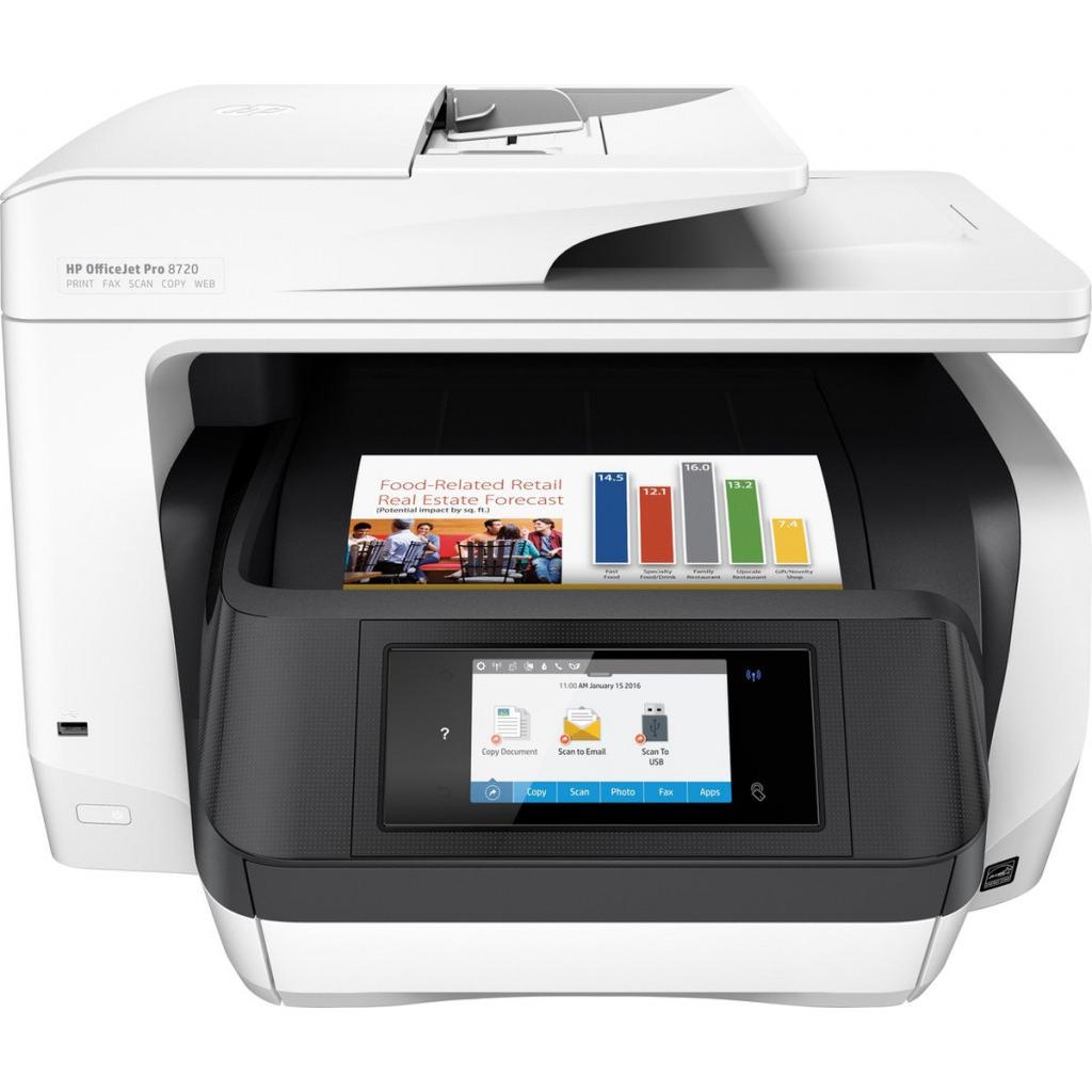 HP Officejet Pro 8720 Jet D'Encre