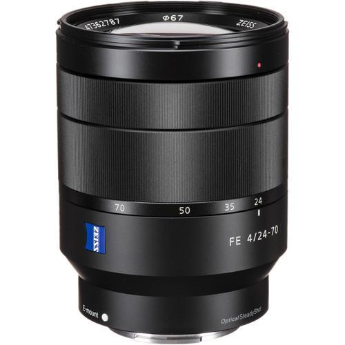 Objectif Sony Vario-Tessar T* Fe 24-70Mm F/4 Za Oss Sony E 24-70Mm F/4