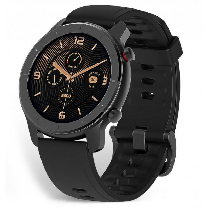 Montre Amazfit Cardio GPS Gtr 42Mm W1910Ty1N - Noir