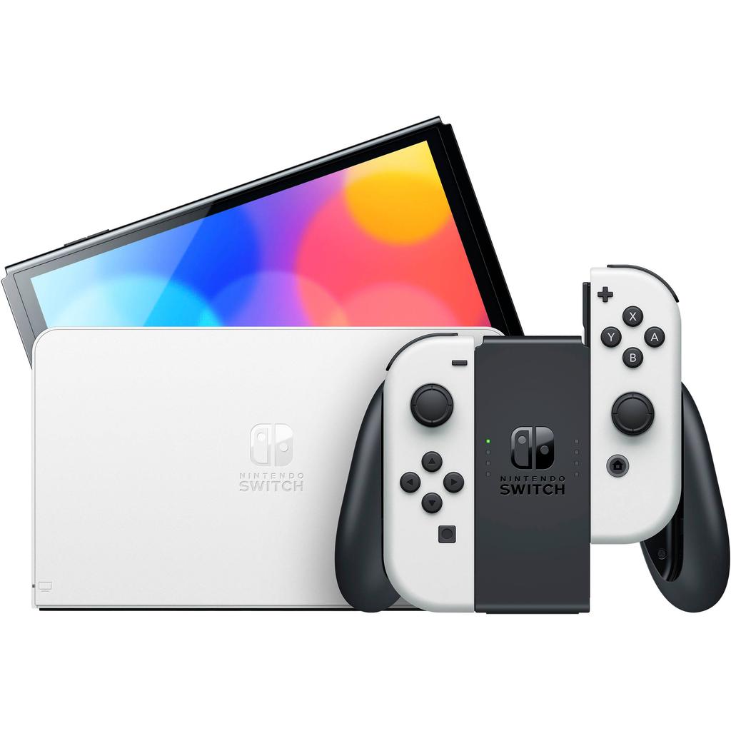 (64GBmicroSD付き)Nintendo Switch Switch OLED 64GB - White + Mario Kart 8 Deluxe | Back Market