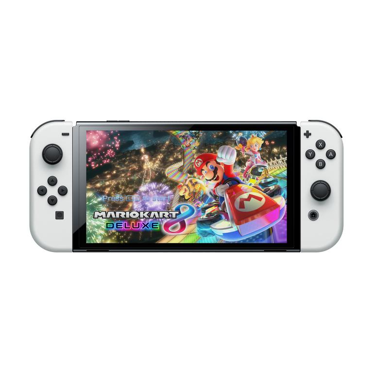 Switch OLED 64GB - White + Mario Kart 8 Deluxe | Back Market