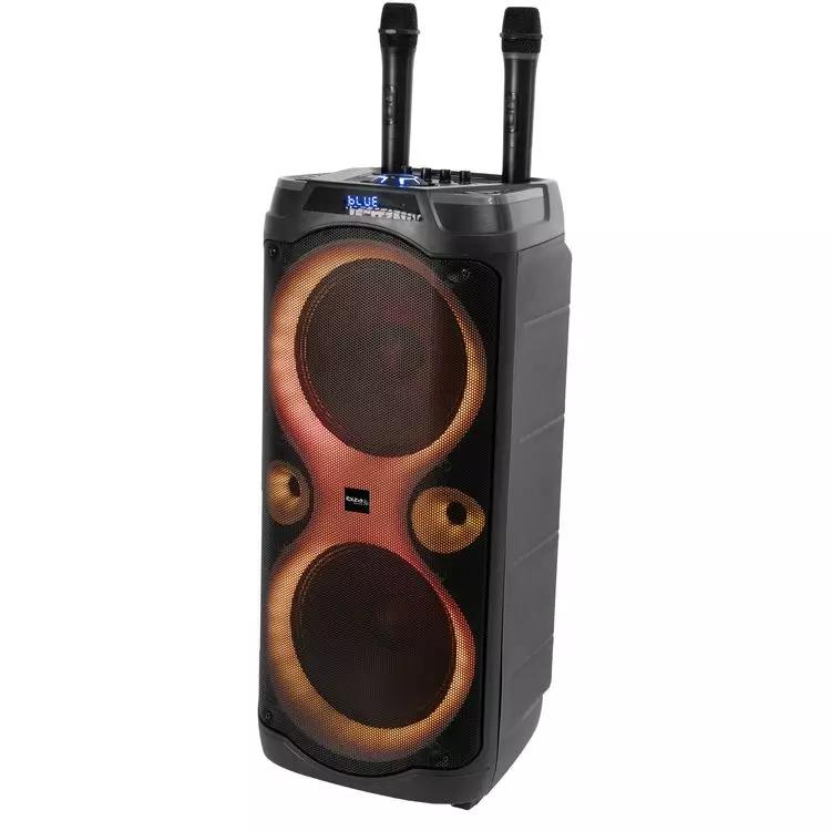 Enceinte Bluetooth Ibiza Karaoke - Noir