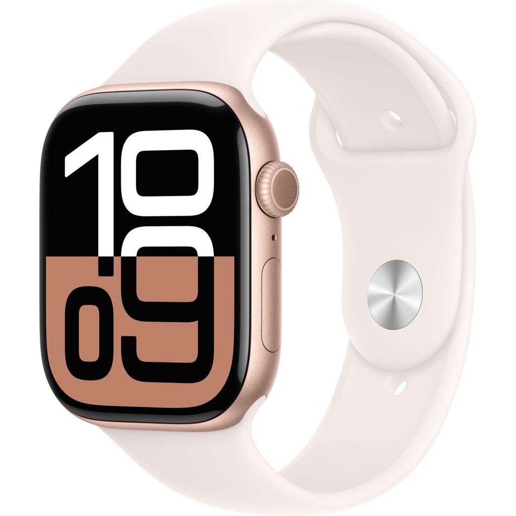 Apple Watch Series 10 (2024) GPS 46 mm - Alluminio Oro rosa - Cinturino Sport