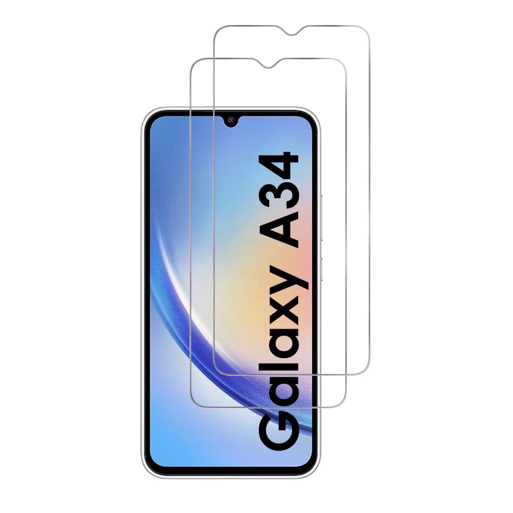 Écran De Protection Samsung Galaxy A34 5G Verre Trempé - Verre Trempé - Transparent