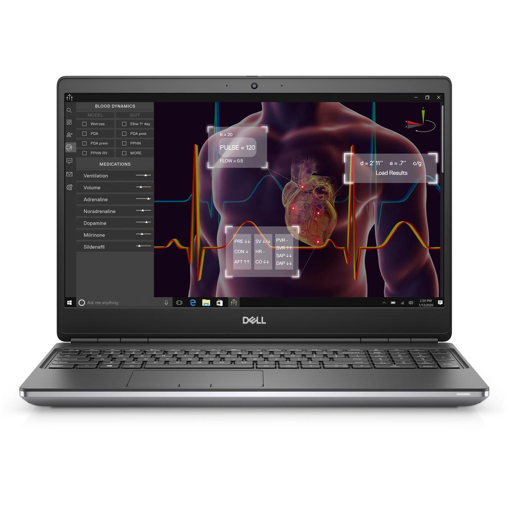 Dell Precision 7550 15" Core I7 2.6 Ghz - Ssd 1To - 32 Go Qwerty - Nordique